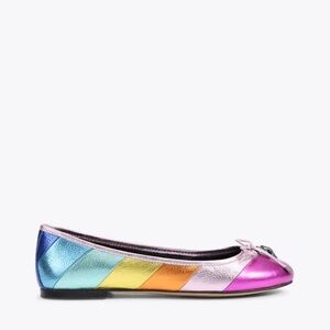 Kurt Geiger Women’s Multicolor Metallic Ballet Flat NWOT